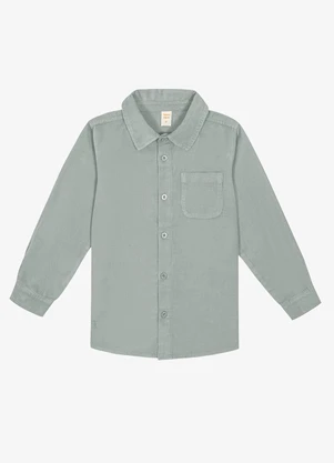 Trick Nick - Camisa Polo Infantil Manga Longa Cinza - TRICK NICK