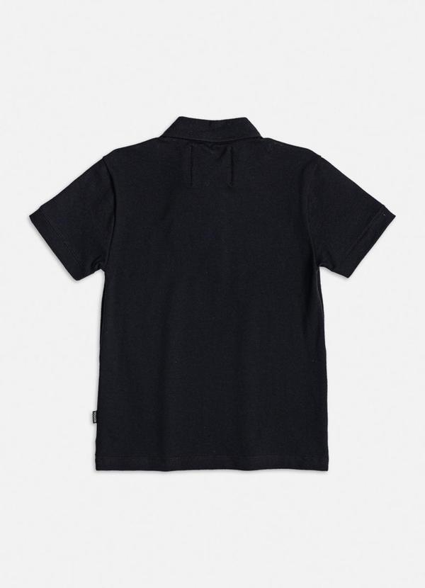 Youccie - Camisa Polo Piquet Preto 2