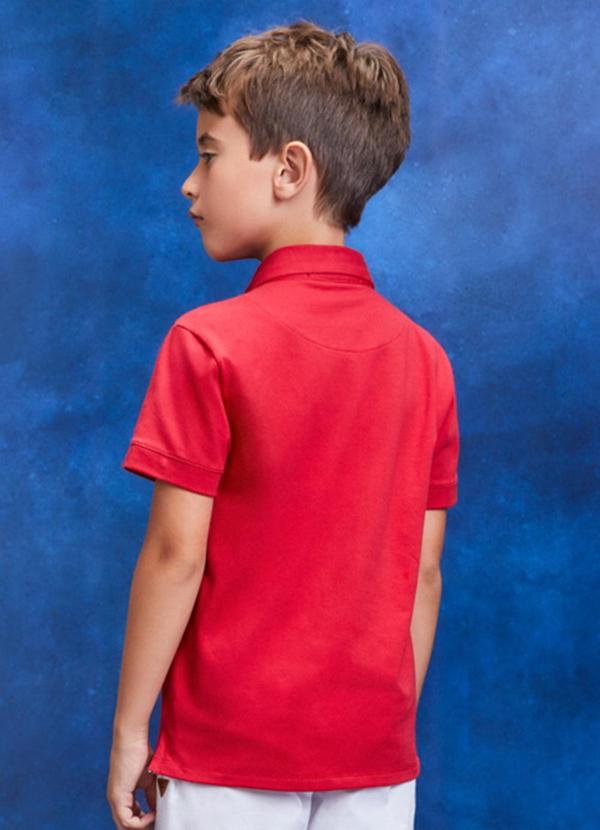 Youccie - Camisa Polo Vermelha da Disney Vermelho 2