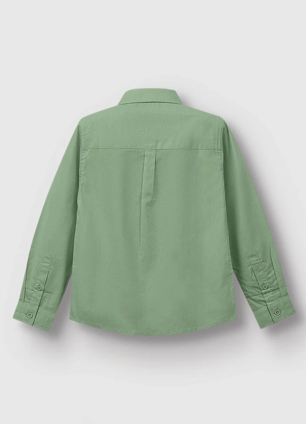 Carinhoso - Camisa Tradicional Menino Verde Menta 2
