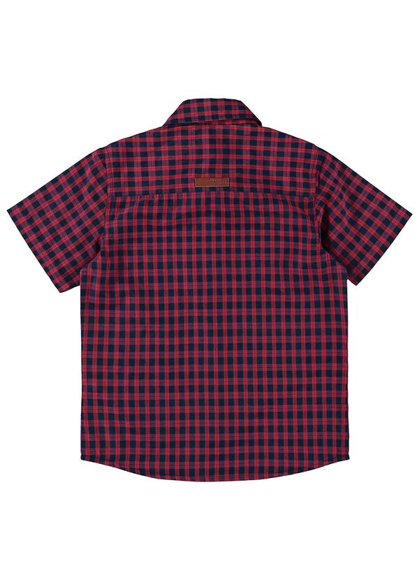 Malwee Kids - Camisa Tradicional Xadrez Menino Vermelho 2