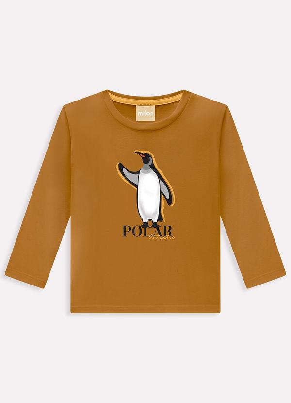 Milon - Camiseta Infantil Menino Amarelo