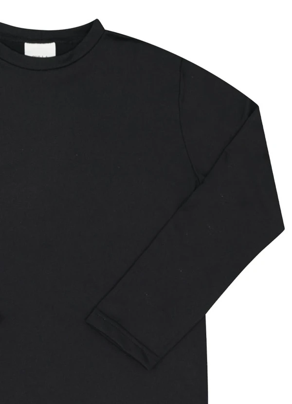Pulla Bulla - Camiseta Infantil Menino Malha Térmica Preto 4