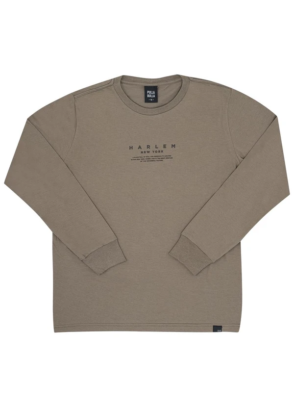 Pulla Bulla - Camiseta Juvenil Menino Meia Malha Verde 1