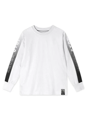 Marisol - Camiseta Manga Longa Infantil Branco - MARISOL