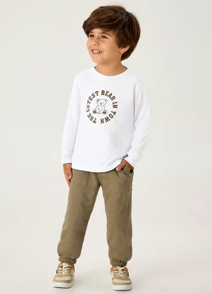 Pulla Bulla - Camiseta Meia Malha Branco - PULLA BULLA