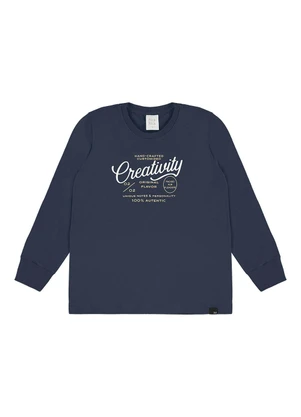 Pulla Bulla - Camiseta Meia Malha Marinho - PULLA BULLA