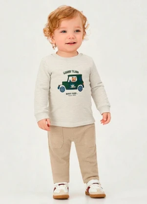 Pulla Bulla - Camiseta Meia Malha Mescla - PULLA BULLA