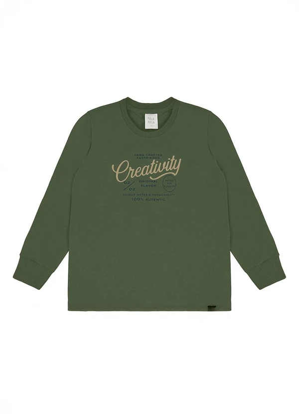 Pulla Bulla - Camiseta Meia Malha Verde