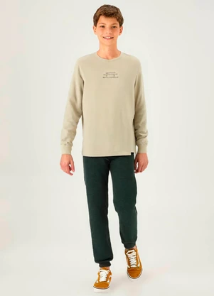 Pulla Bulla - Camiseta Meia Malha Verde - PULLA BULLA