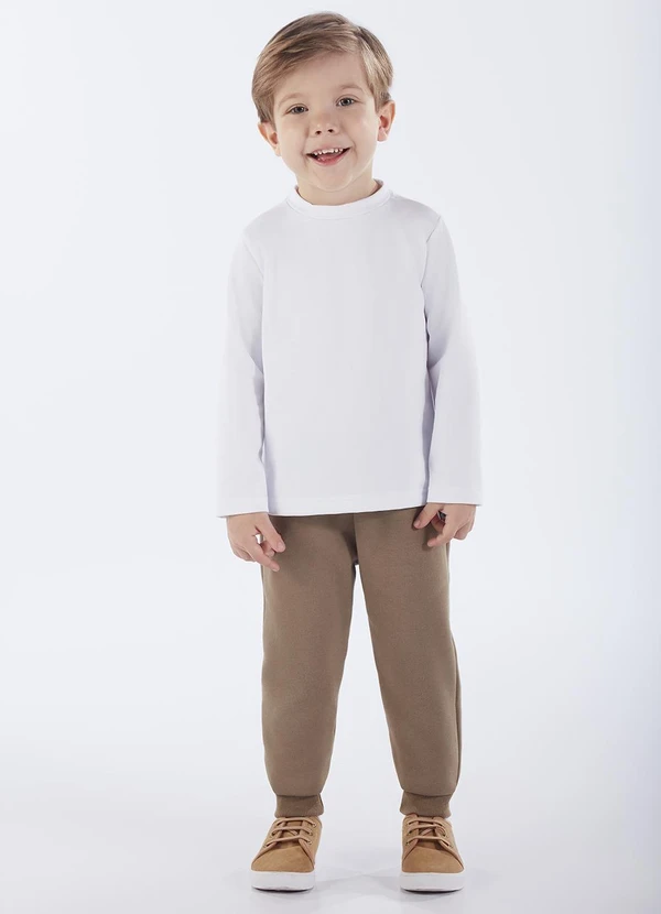 Pulla Bulla - Camiseta Primeiros Passos Malha Térmica Branco 2