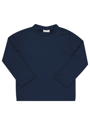 Pulla Bulla - Camiseta Primeiros Passos Malha Térmica Marinho - PULLA BULLA