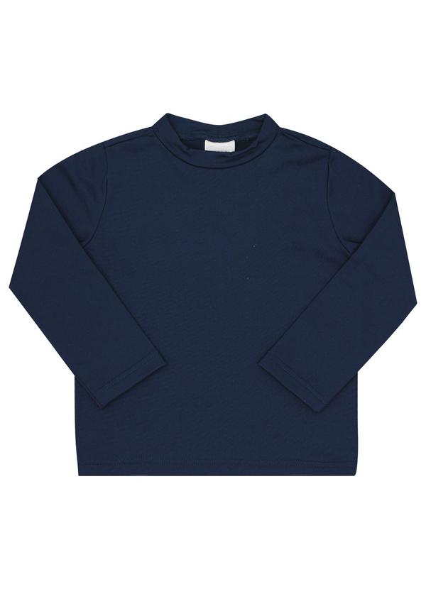 Pulla Bulla - Camiseta Primeiros Passos Malha Térmica Marinho