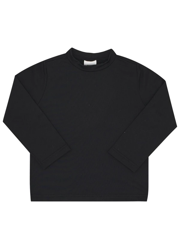 Pulla Bulla - Camiseta Primeiros Passos Malha Térmica Preto