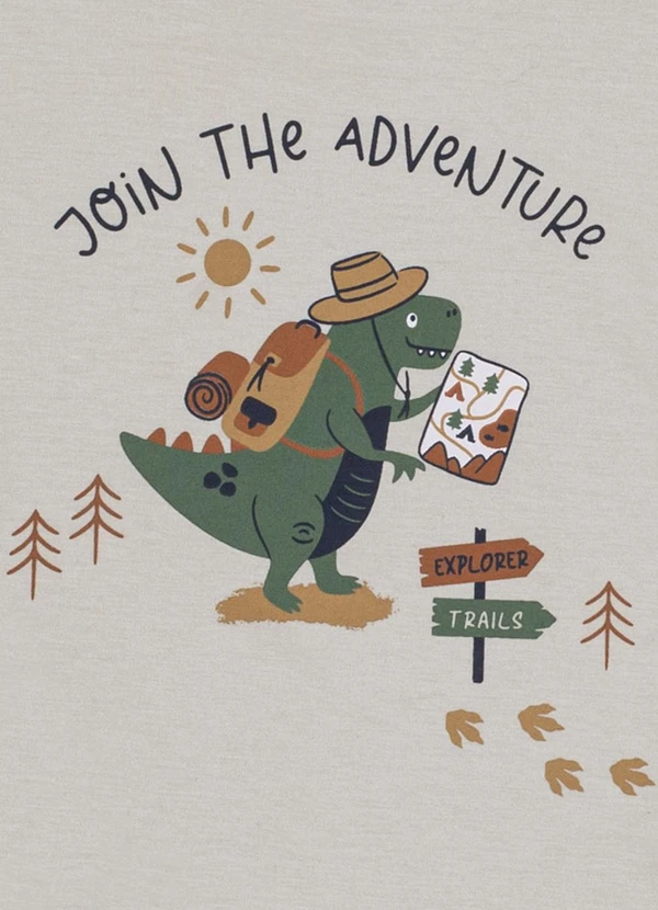 Pulla Bulla - Camiseta Primeiros Passos Meia Malha Cinza 4