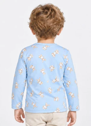 Select - Camiseta Verão Infantil Masculino Azul - SELECT