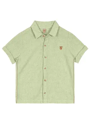 Trick Nick - Camisa Infantil Menino Verde - TRICK NICK