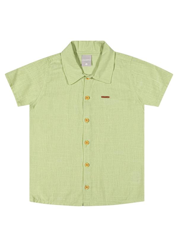 Colorittá - Camisa Infantil Menino Social de Colorittá Verde