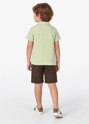 Trick Nick - Camisa Infantil Menino Verde - TRICK NICK