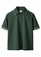 Carinhoso - Camisa Polo com Bordado Amarelo Mostarda - variação: Verde Esmeralda