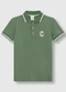 Carinhoso - Camisa Polo em Algodão com Bordado Verde - variação: Verde