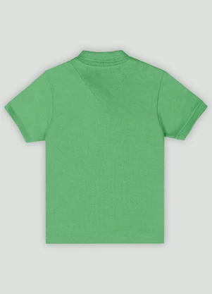 Camisa Polo em Piquet para Menino Up Baby Verde - UP BABY