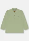 Up Baby - Camisa Polo em Piquet para Marrom - variação: Verde