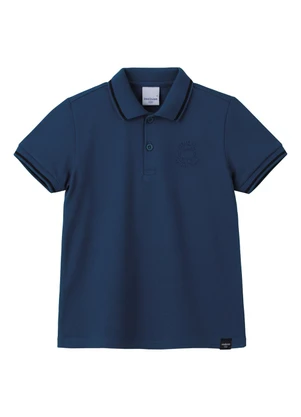 Malwee Kids - Camisa Polo Hunter Of Amazing Things Azul Escuro - MALWEE KIDS