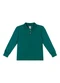 Colorittá - Camisa Polo Infantil Menino Manga Longa Verde - variação: Verde