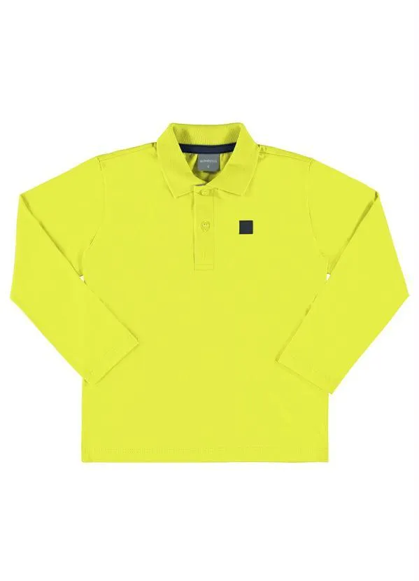 Quimby - Camisa Polo Infantil Menino Verde 3