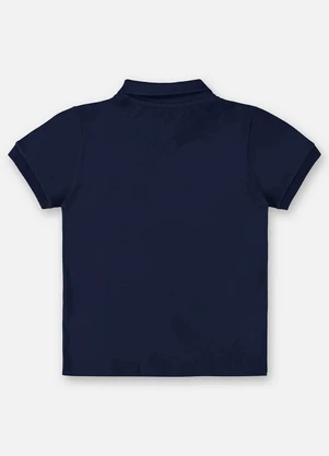 Up Baby - Camisa Polo Infantil para Menino Azul - UP BABY