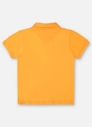 Up Baby - Camisa Polo Infantil para Menino Laranja - UP BABY