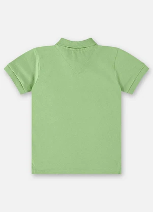 Up Baby - Camisa Polo Infantil para Menino Verde - UP BABY