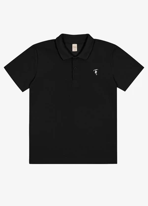 Trick Nick - Camisa Polo Infantil Preto - TRICK NICK