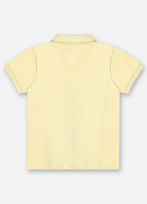 Up Baby - Camisa Polo Infantil Suedine Bege 2