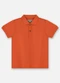 Up Baby - Camisa Polo para Menino Vermelho - variação: Laranja