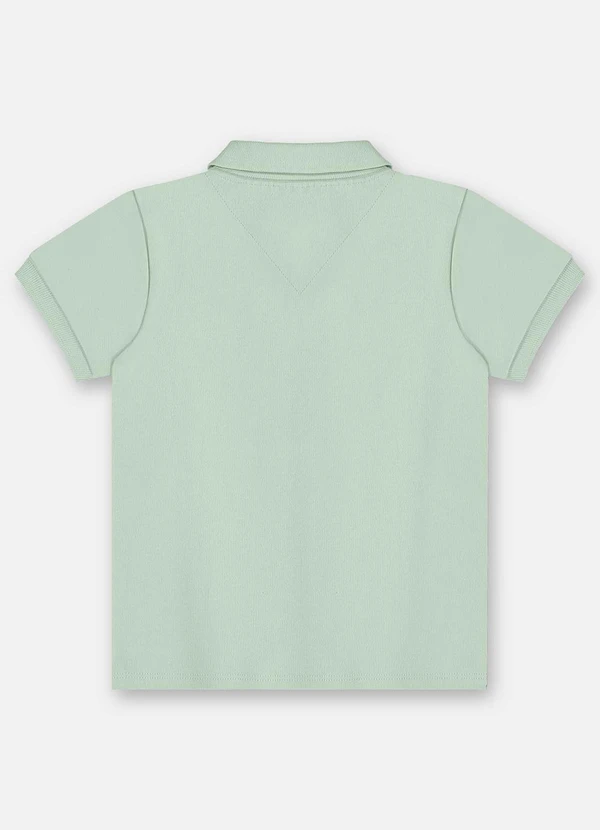 Up Baby - Camisa Polo Infantil Suedine Verde 4