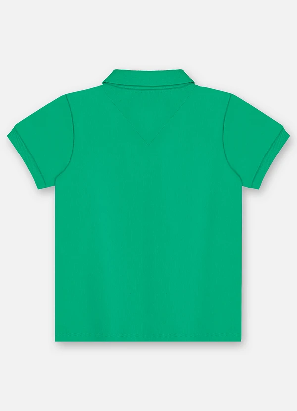 Up Baby - Camisa Polo Infantil Suedine Verde 2