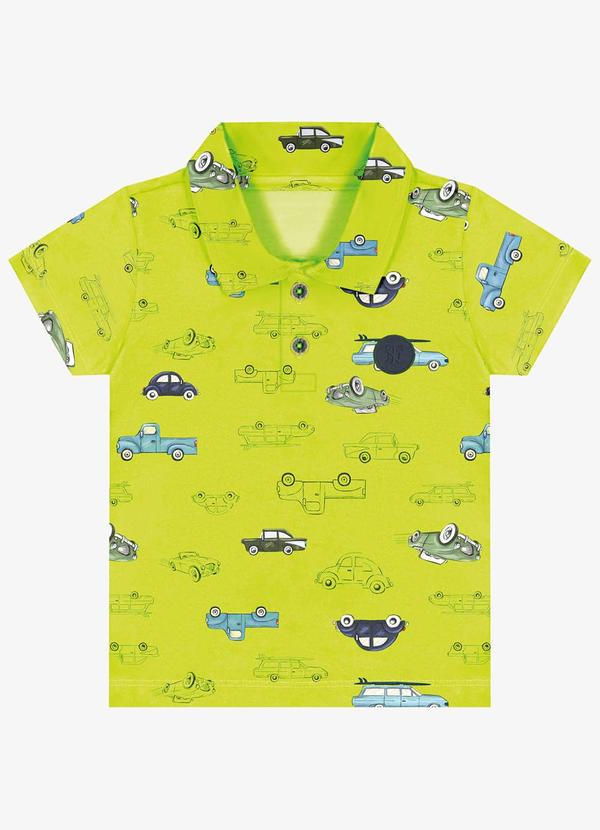 Trick Nick - Camisa Polo Infantil Verde