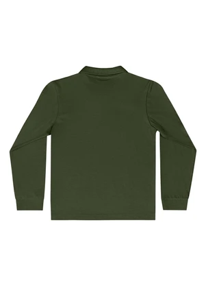 Quimby - Camisa Polo Manga Longa Verde - QUIMBY