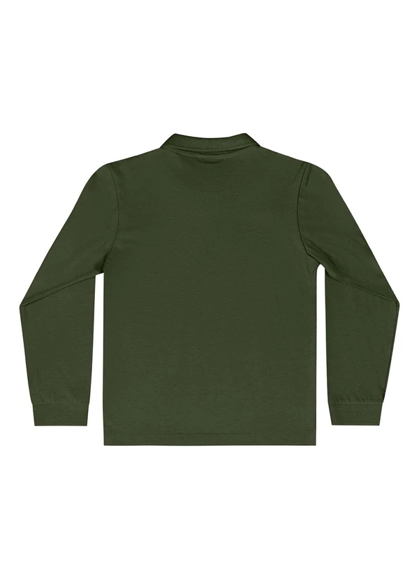 Quimby - Camisa Polo Manga Longa Verde 2