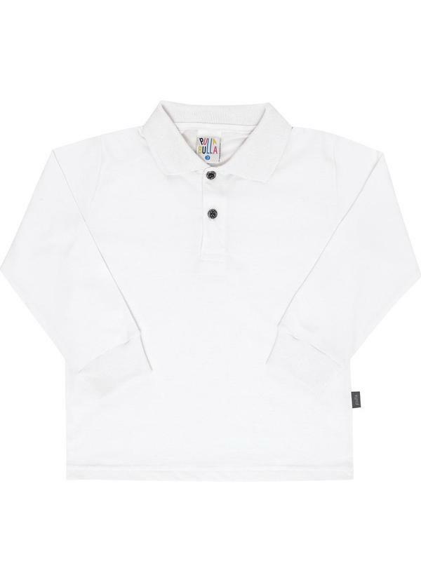 Pulla Bulla - Camisa Polo Menino Branco
