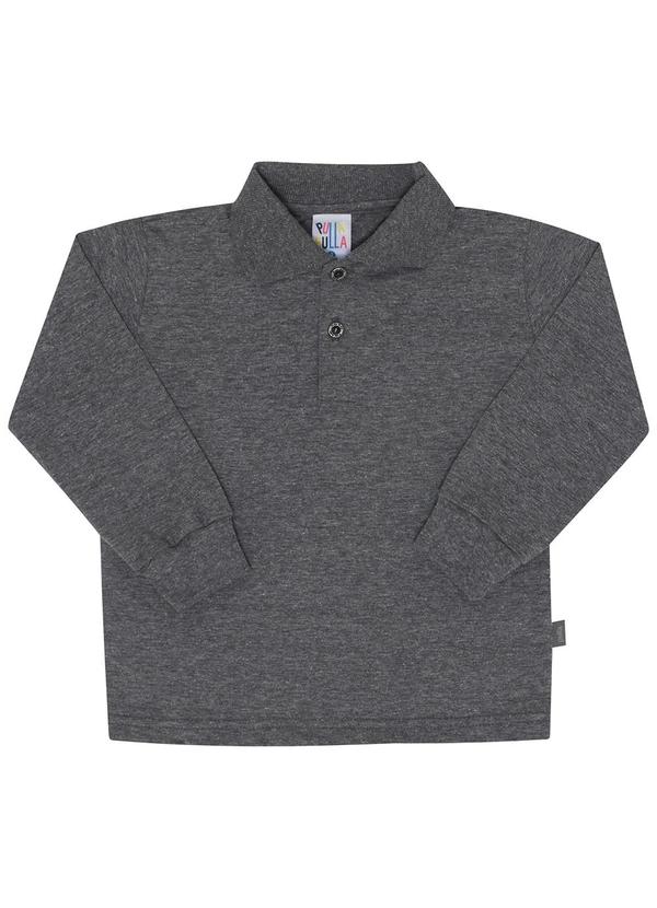 Pulla Bulla - Camisa Polo Menino Cinza 1