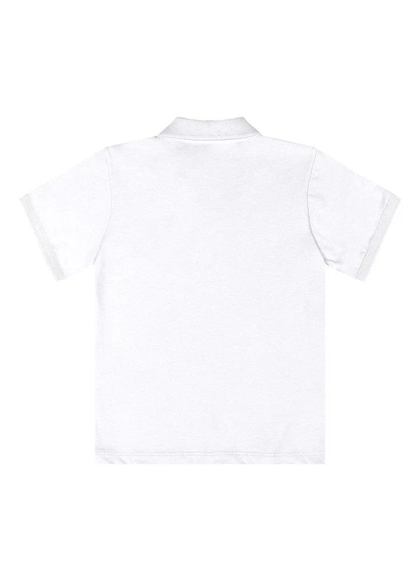 Quimby - Camisa Polo Meia Malha Branco 2