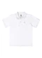 Quimby - Camisa Polo Meia Malha Azul - variação: Branco