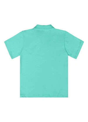 Quimby - Camisa Polo Meia Malha Verde - QUIMBY