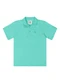 Quimby - Camisa Polo Meia Malha Azul - variação: Verde