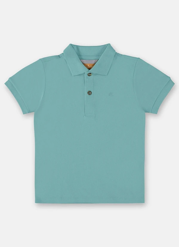 Up Baby - Camisa Polo para Menino Azul
