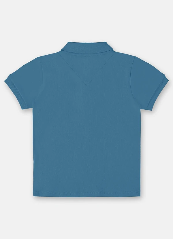 Up Baby - Camisa Polo para Menino Azul 2