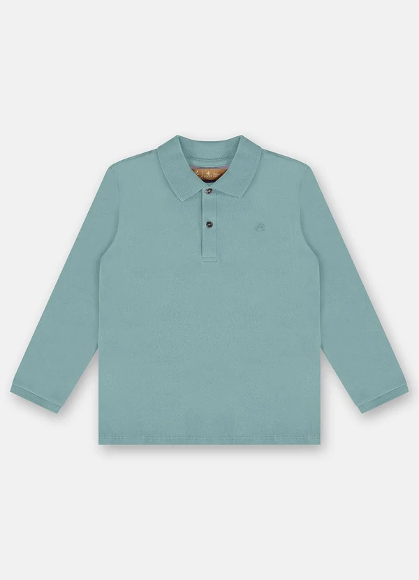 Up Baby - Camisa Polo para Menino Azul